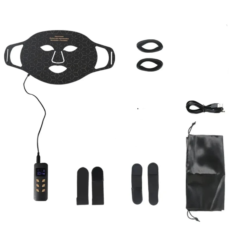 4-Color LED Therapy Mask