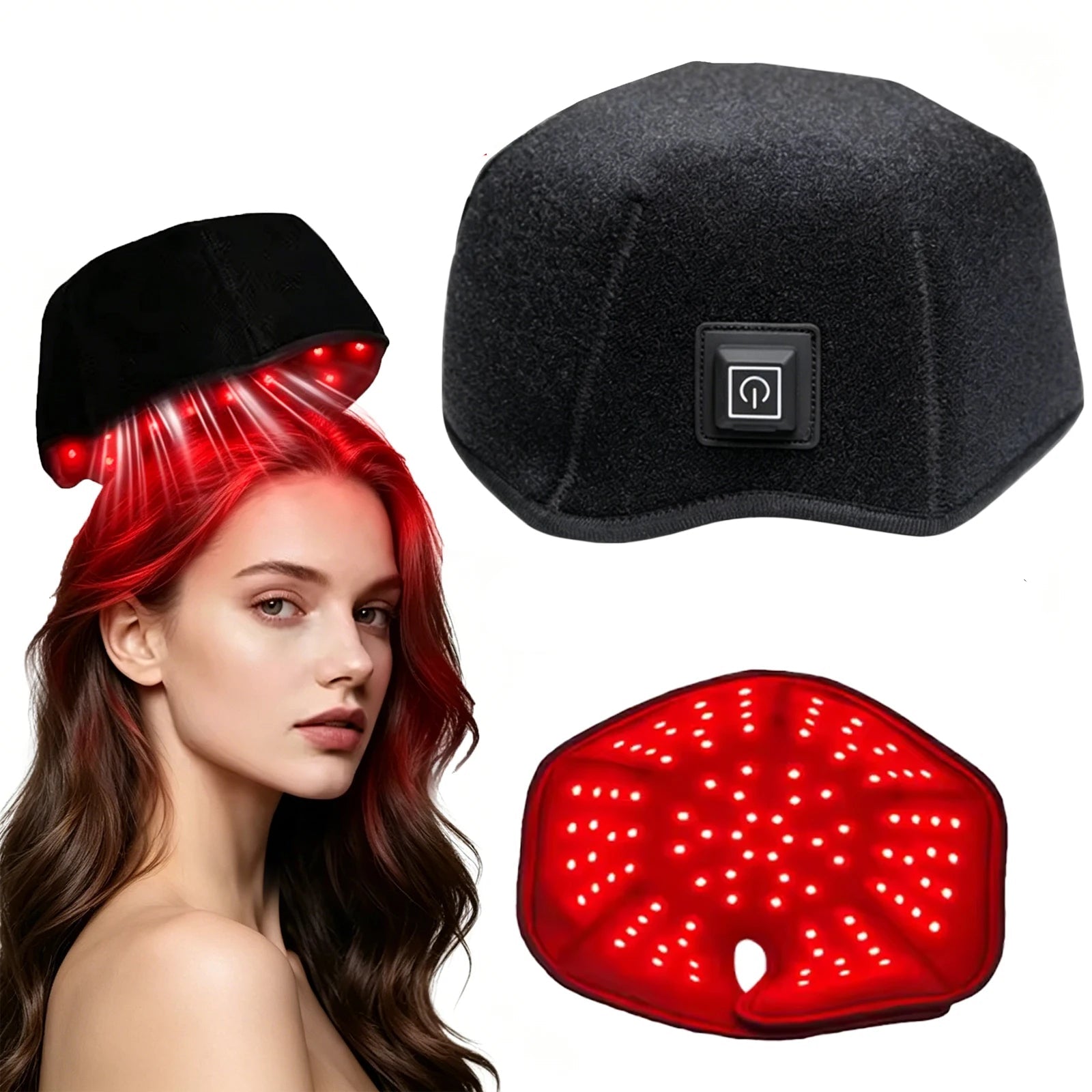 Red & Infrared Hair Growth Cap