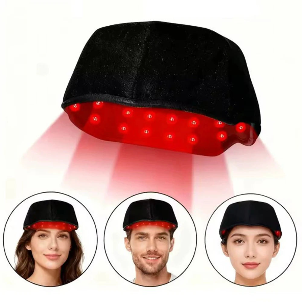 Red & Infrared Hair Growth Cap