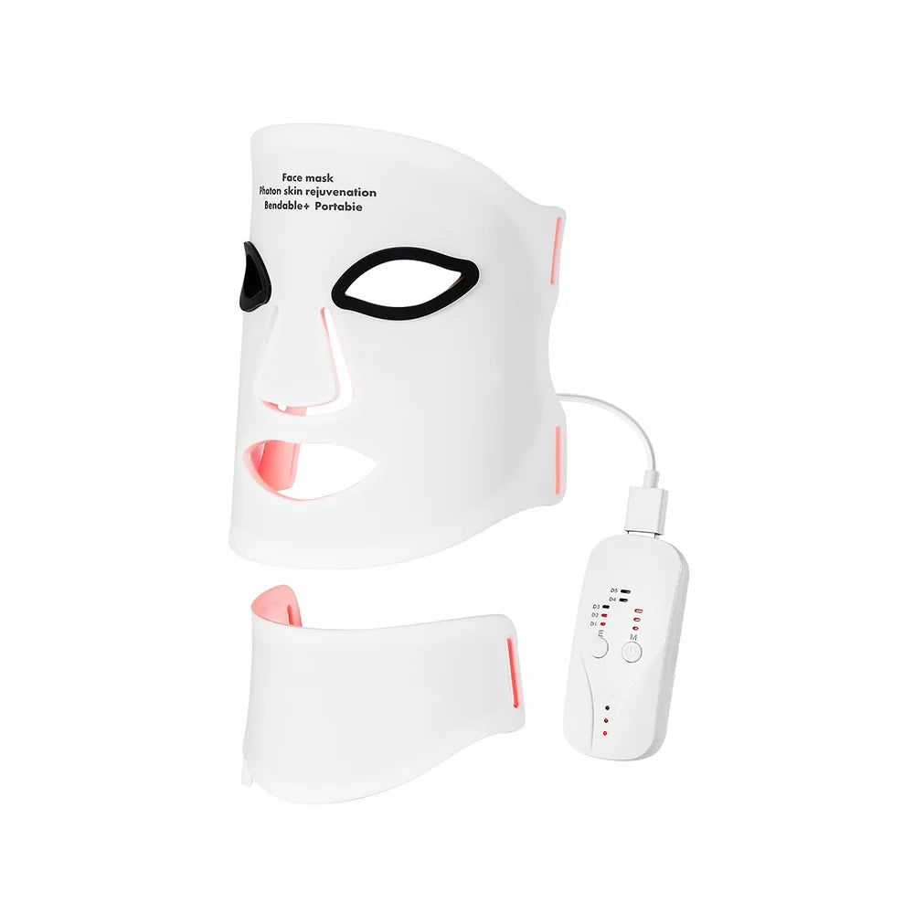 7-Color LED Face Neck Mask
