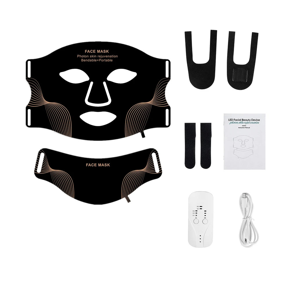 7-Color LED Face Mask